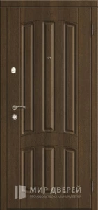 Входная дверь МДФ с вставкой №151 внешняя - фото